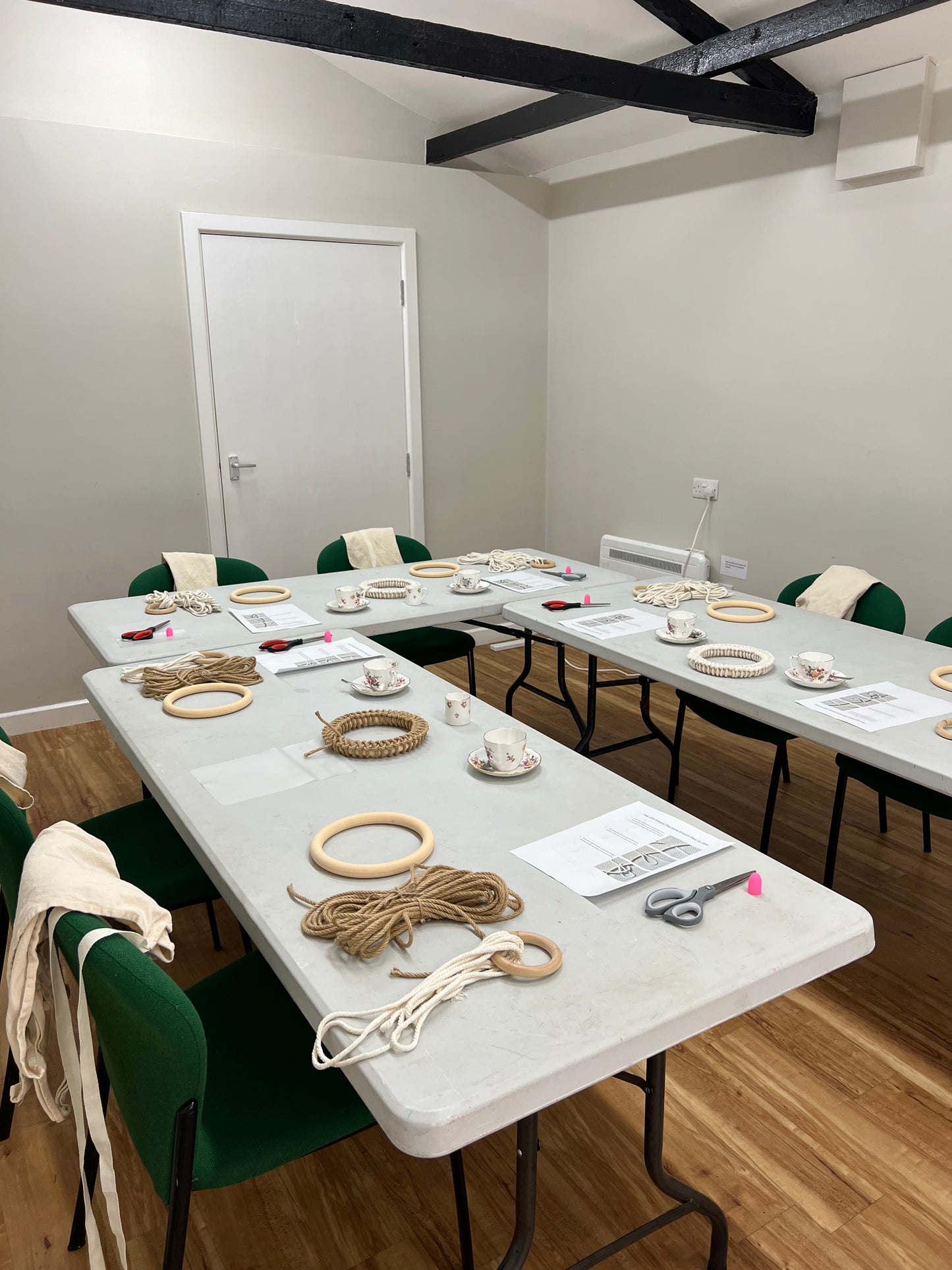 Spring Macrame Wreath & Cream Tea Workshop & Cream Tea - 21st March 2026 - Basingstoke - Viables Craft Centre
