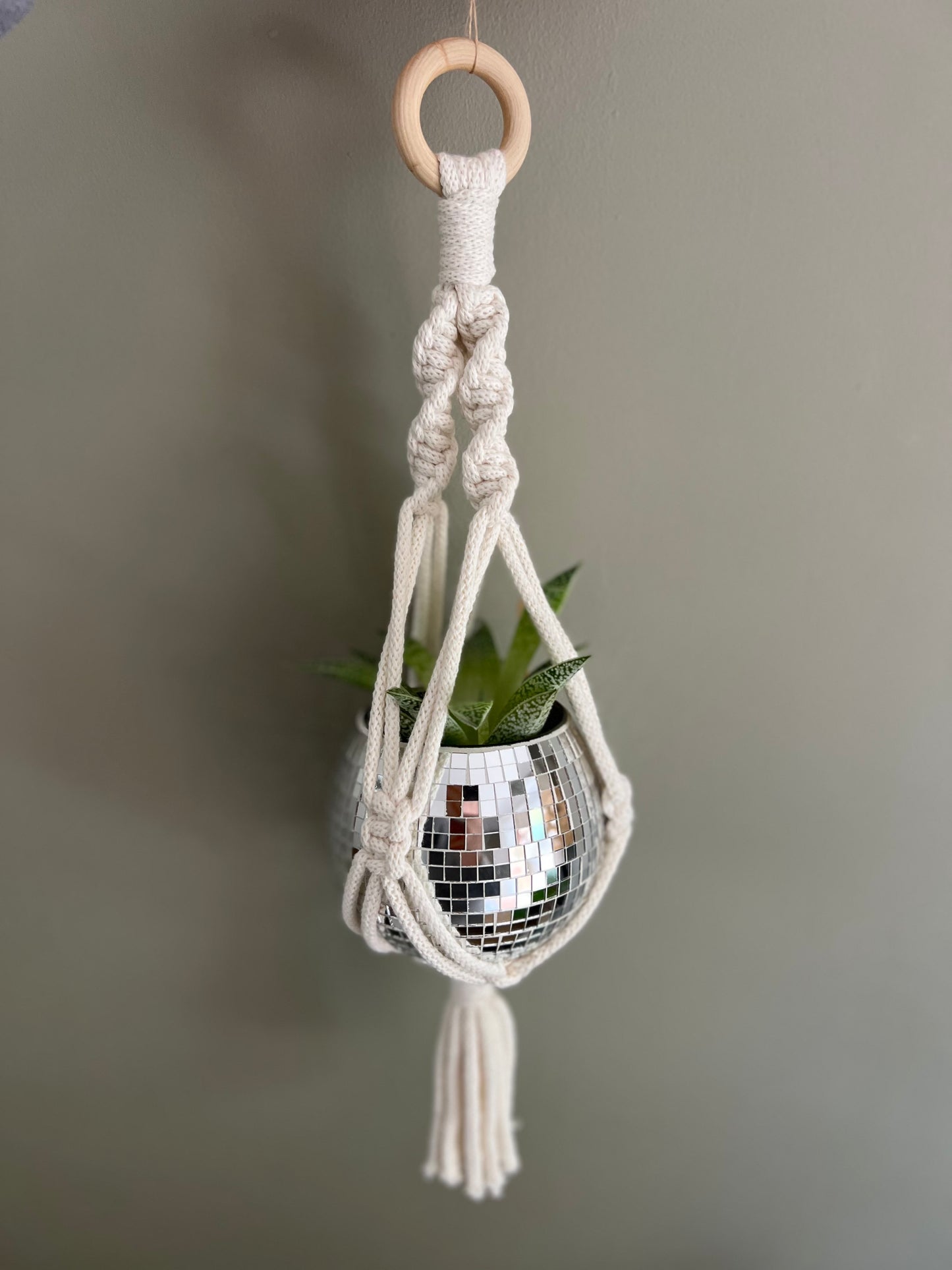 Carfest - Macrame Mini Disco Plant Hanger Workshop - 22nd & 23rd August - Carfest - Laverstoke Farm