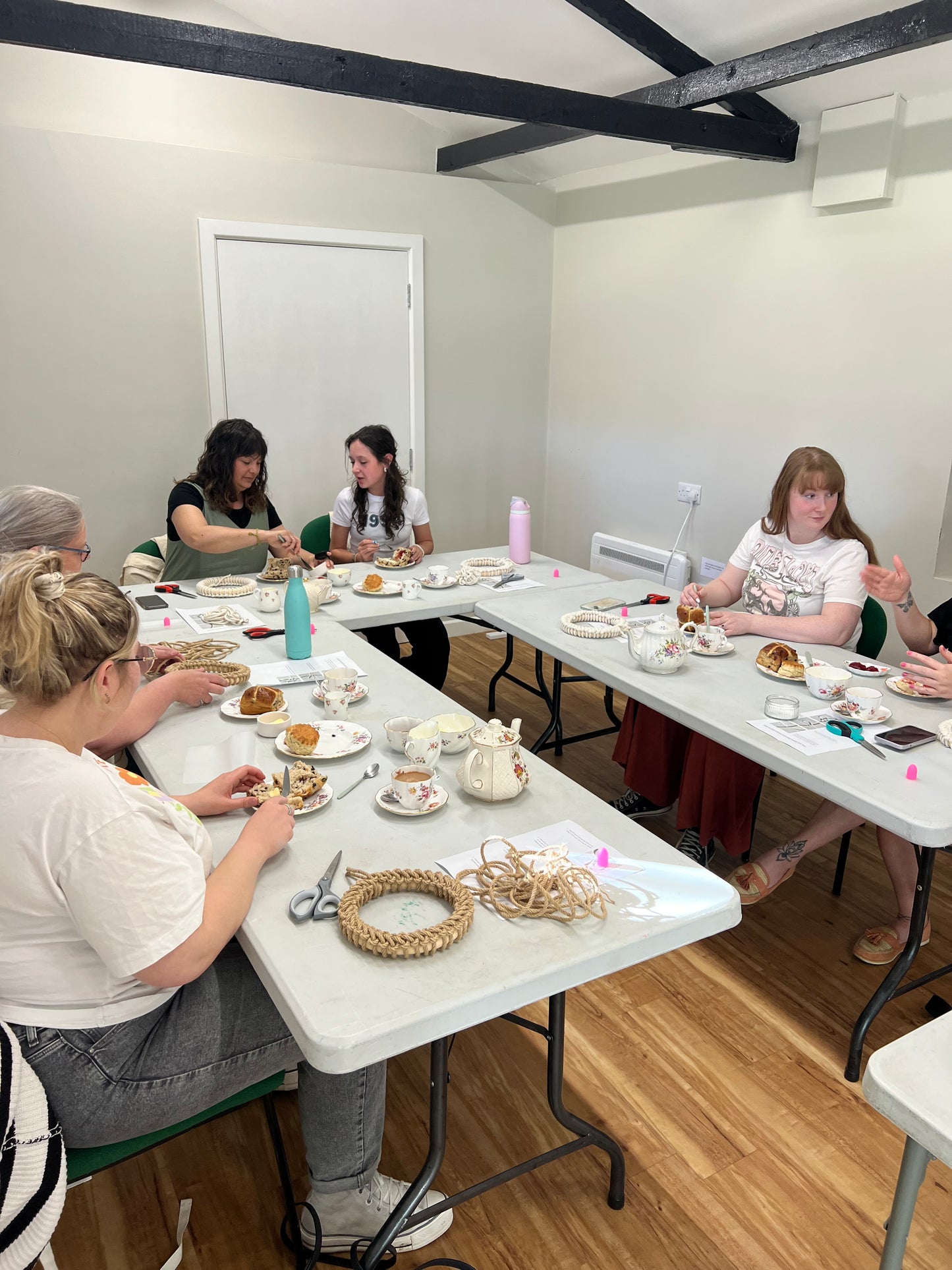 Macrame Christmas Wreath Workshop - 6th December - Basingstoke - Viables Craft Centre