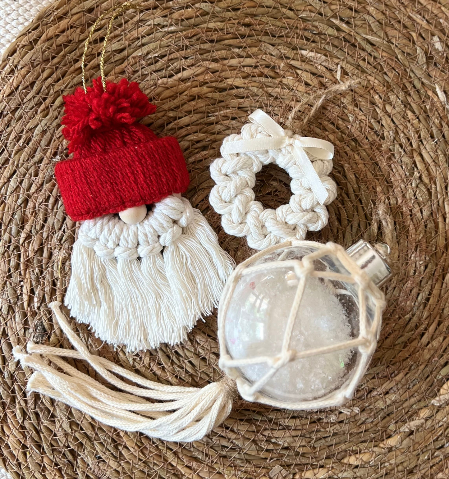 Deck the Halls - Macrame Christmas Tree Decorations Workshop - 3rd December 2025 - Kings Worthy - The Cart & Horses