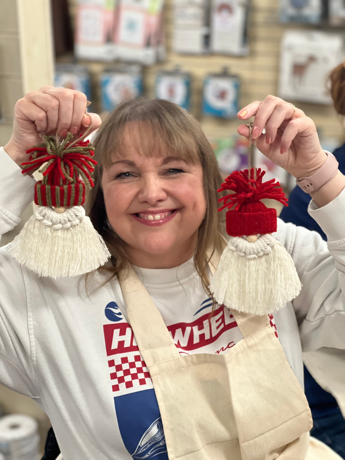 Macrame Christmas Tree Gonk Workshop & Festive Tipple - 13th December 2026 - Winchester - The Cart & Horses