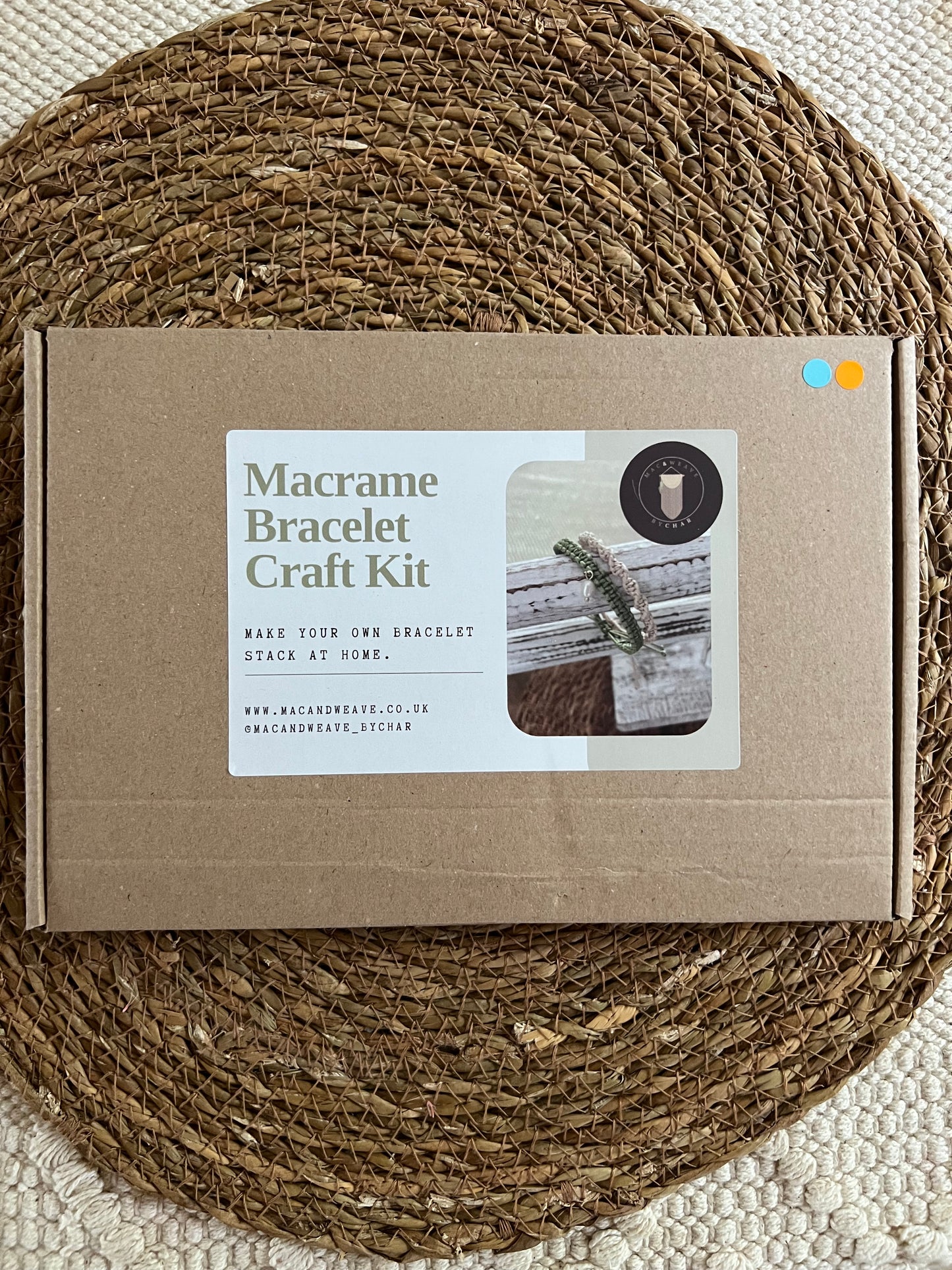 Macrame Bracelet DIY Craft Kit