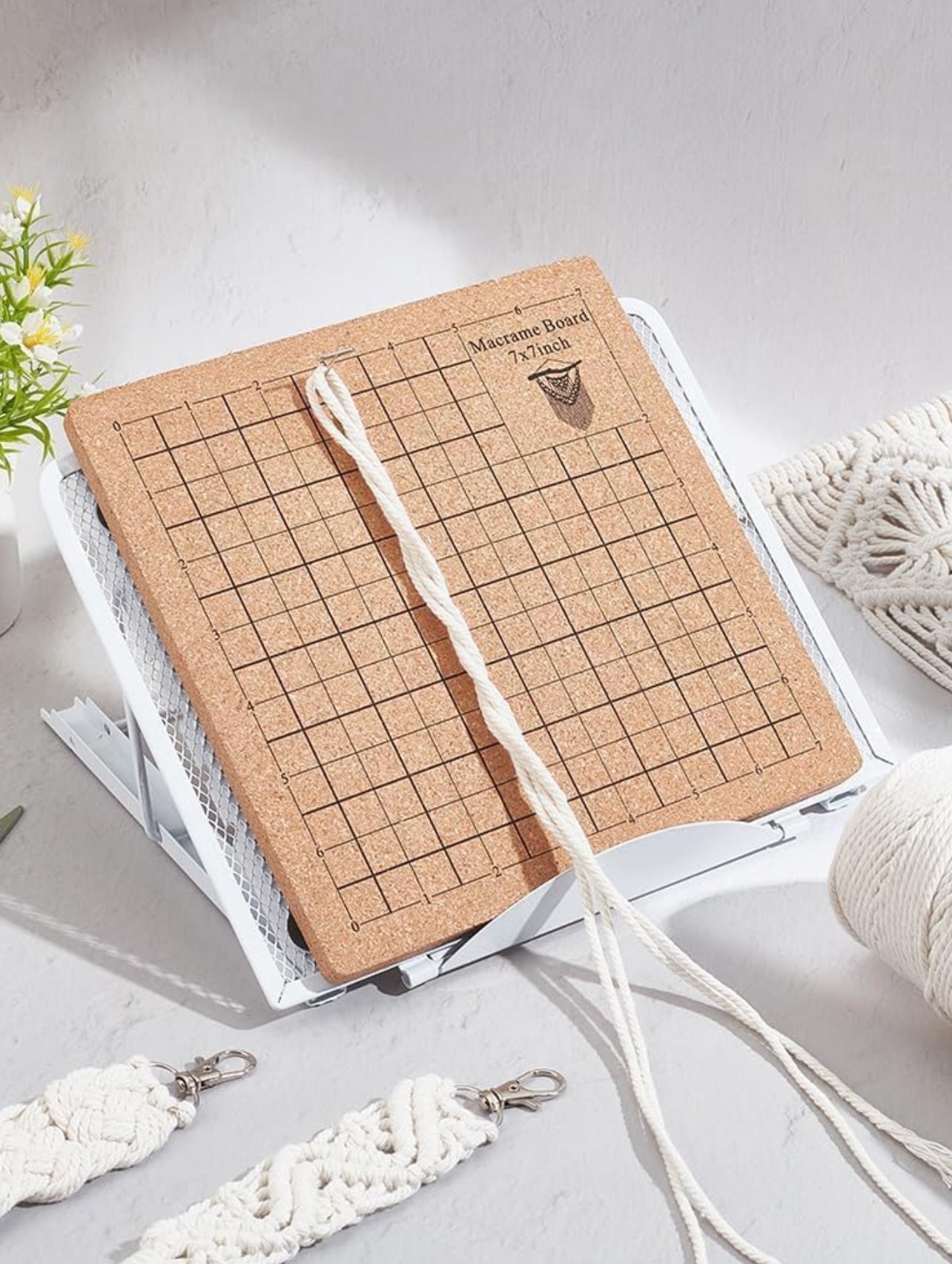 Mini Macrame Skeleton DIY Kit