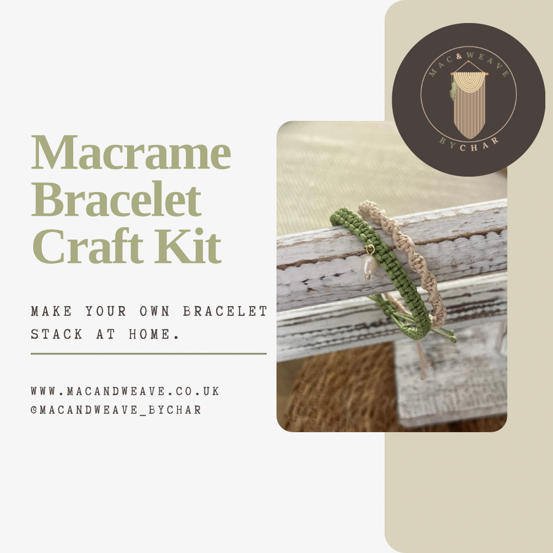 Macrame Bracelet DIY Craft Kit