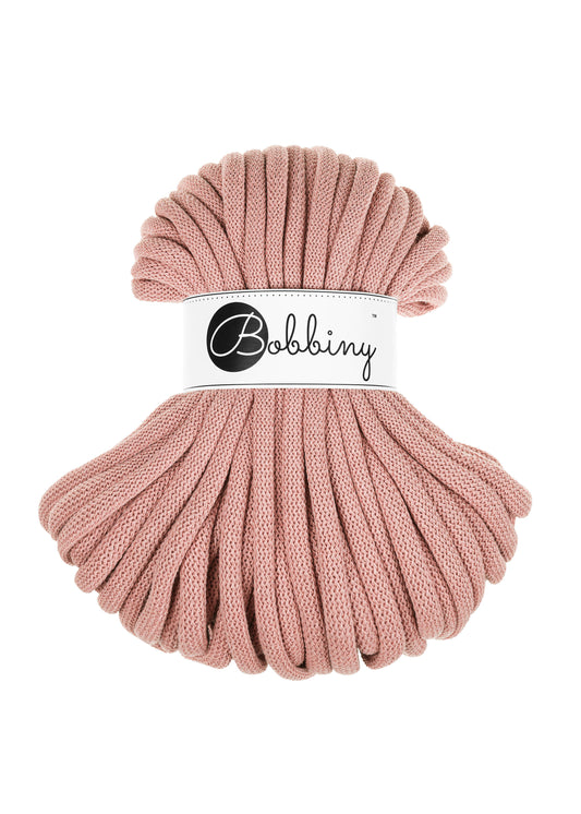 Jumbo Blush Braided Cord 9mm